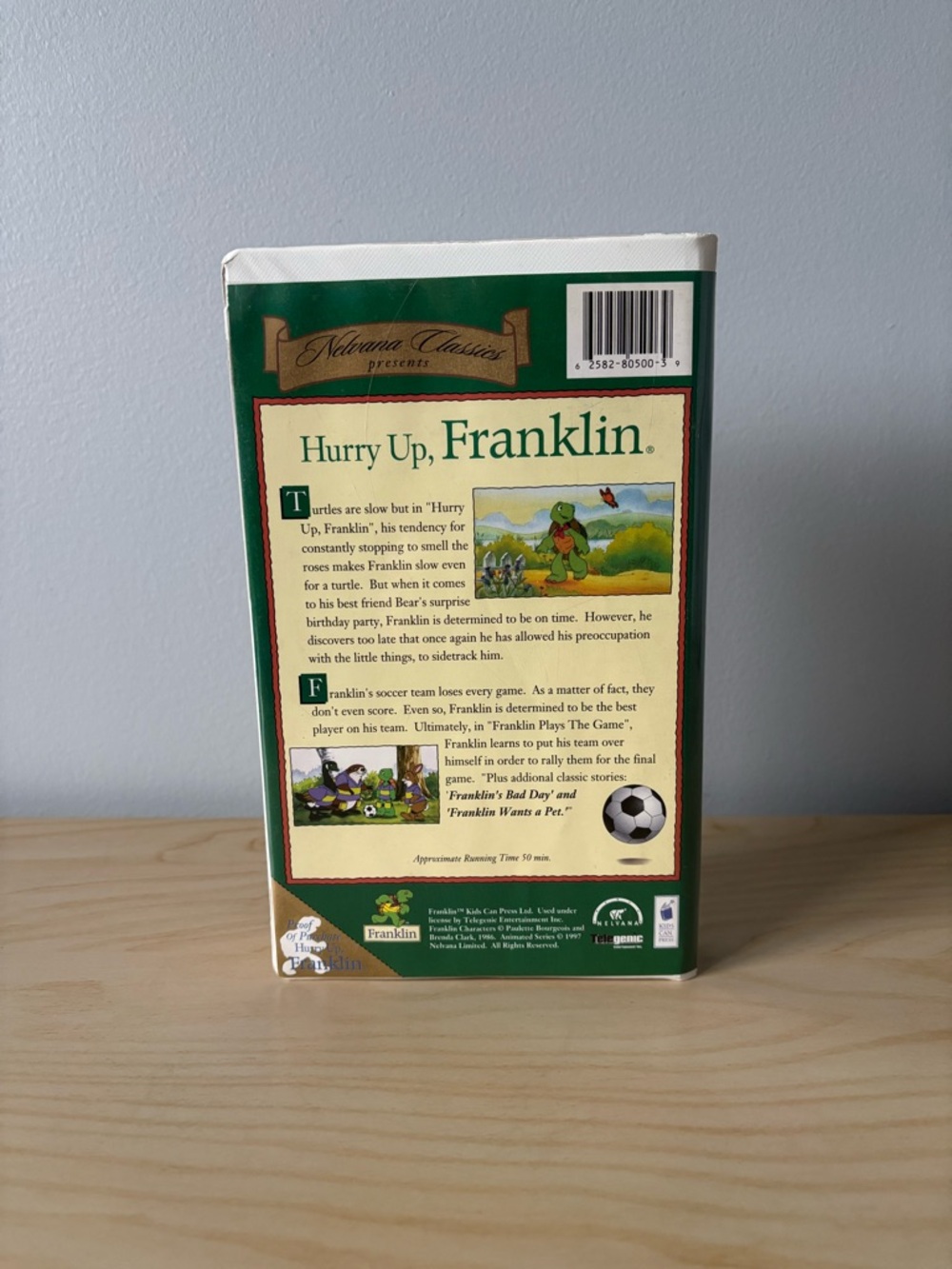 Hurry Up, Franklin VHS Tape 📼 🐢 - Tested - Picture 3 of 6